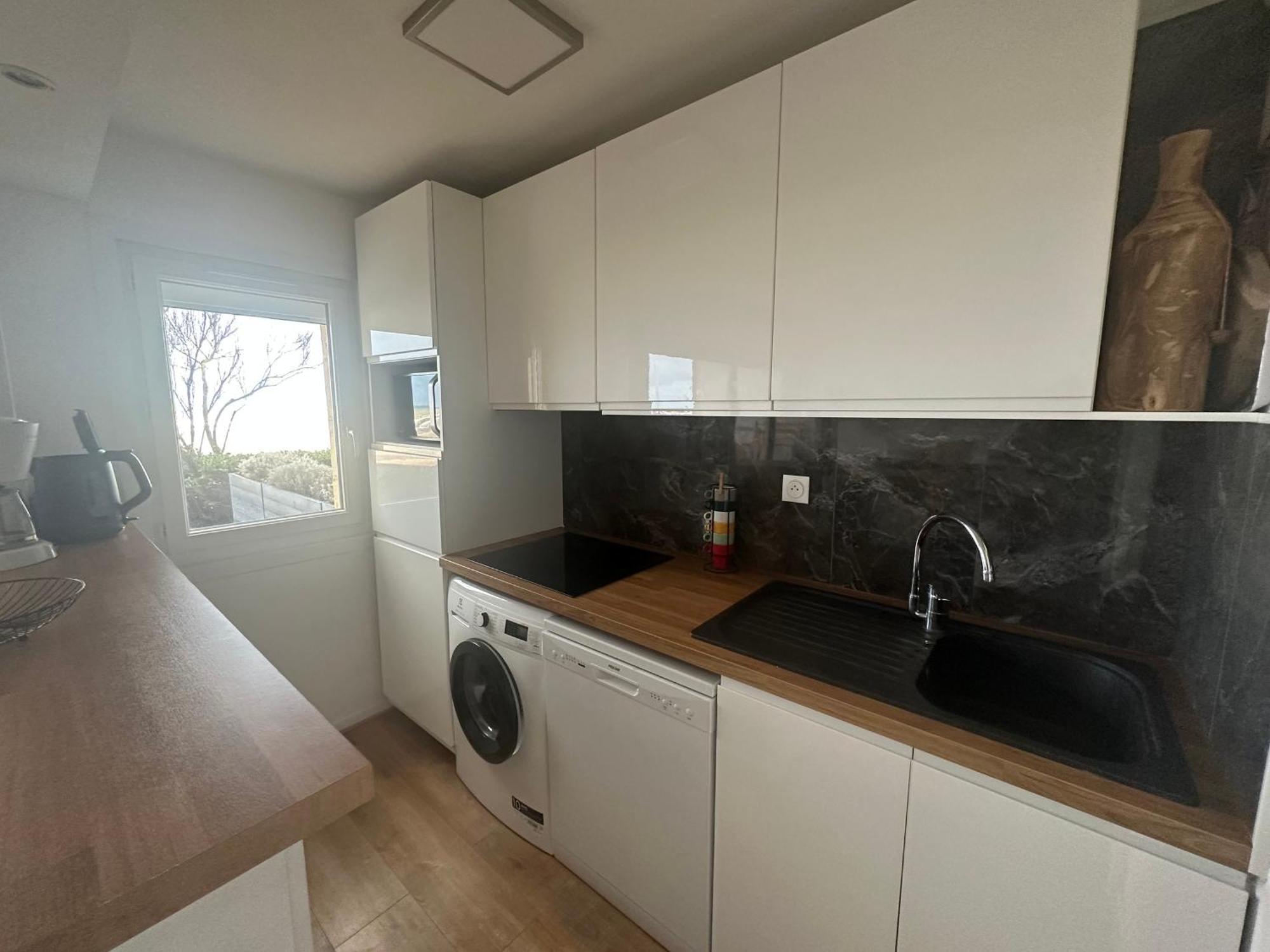 Appartement 2P, Rez-De-Jardin, Acces Plage, Animaux Ok, Parking, Internet Inclus - Fr-1-487-355 كابورغ المظهر الخارجي الصورة